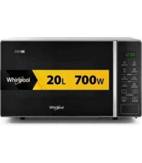 Whirlpool Cook20 MWP 203 SB Black, Silver Grill microwave Countertop 20 L 700 W