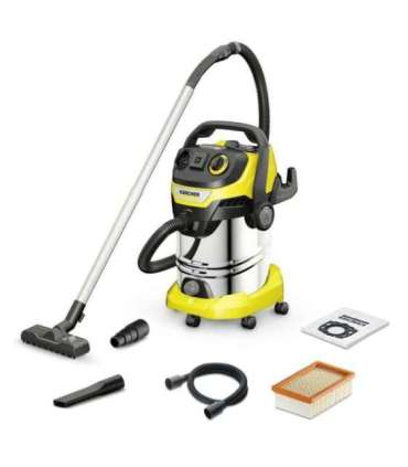 Kärcher WD 6 P S V-30/6/22/T Black, Stainless steel, Yellow 30 L 1300 W