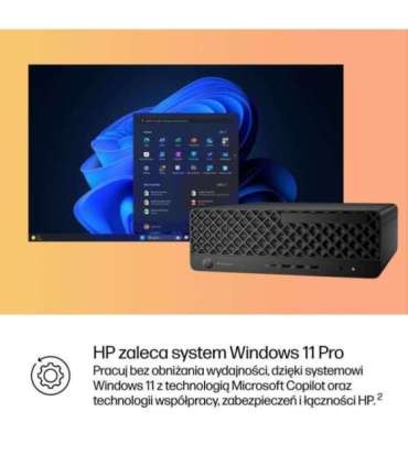 HP ProDesk 4 SFF G1i AI PC Intel Core Ultra 5 225 16 GB DDR5-SDRAM 512 GB SSD Windows 11 Pro Black
