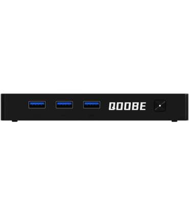 Mini PC Qoobe SUC N150/12GB/SSD 512GB/Win 11 Pro black