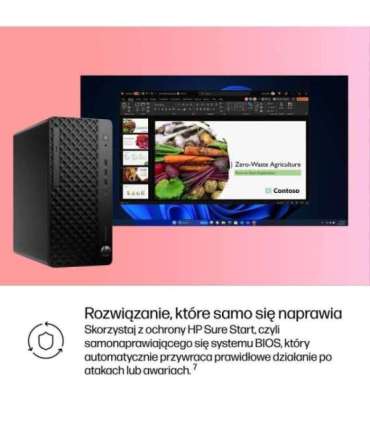 HP ProDesk 4 Tower G1i Desktop AI PC Intel Core Ultra 5 225 16 GB DDR5-SDRAM 512 GB SSD Windows 11 Pro Black