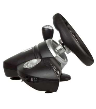 NanoRS RS700 Gaming Controller Black, Silver USB Steering wheel Analogue / Digital Android, PC, PlayStation 4,