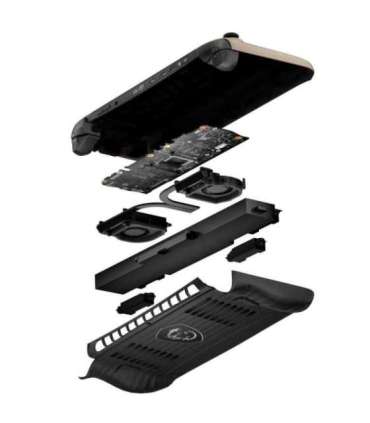 MSI Claw 8 AI+ A2VM-037PL portable game console 20.3 cm (8") 1 TB Touchscreen Wi-Fi Beige