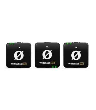 RØDE Wireless ME Dual - compact wireless microphone system with two transmitters for two-channel recording