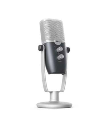 AKG Ara - professional USB condenser microphone, blue-silver