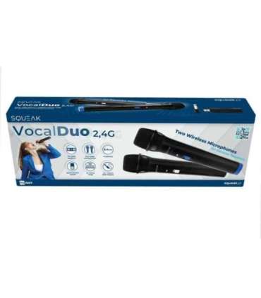 KARAOKE MICROPHONES SET VOCALDUO 2,4G SQ1007
