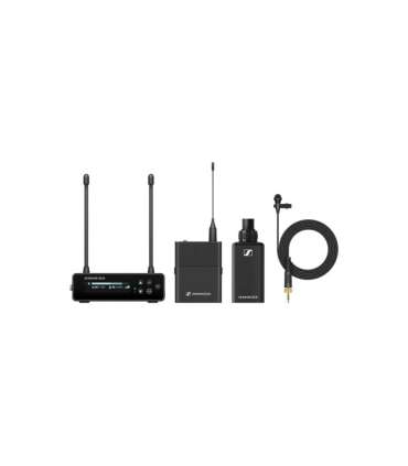 Sennheiser EW-DP ENG SET (R1-6) - camera set with plug-on transmitter and miniature transmitter with ME 2 microphone,