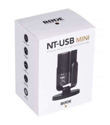RØDE NT-USB mini Black Table microphone