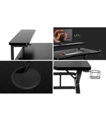 Huzaro Hero 5.0 computer desk Black