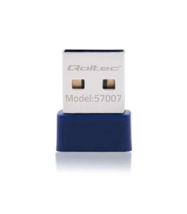 Qoltec 57007 Wireless Mini Bluetooth USB WiFi Adapter