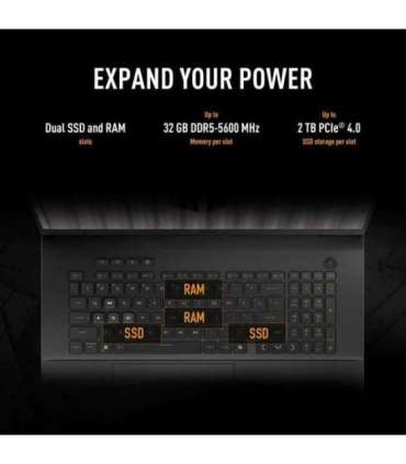 ASUS TUF Gaming A18 FA808UM-S9058 AMD Ryzen™ 7 260 Laptop 45.7 cm (18") 2.5K 16 GB DDR5-SDRAM 512 GB SSD NVIDIA