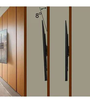 MACLEAN BRACKETS MC-862 Original Extra Sturdy Adjustable Easy Installation TV Bracket 26-55" 40kg Universal Black max