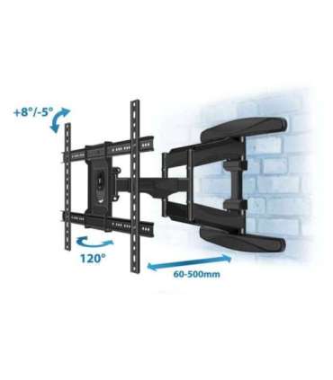 Esperanza ERW021 CRONOS 2.16 m (85") TV mount Black