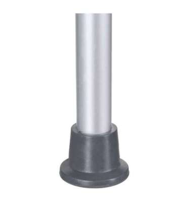 Round aluminium shower stool