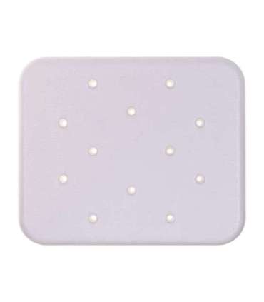 Shower chair with backrest and armrests