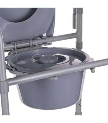 Folding toilet chair