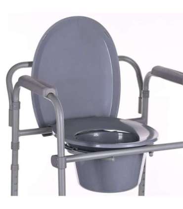 Folding toilet chair