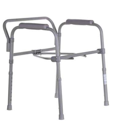 Folding toilet chair