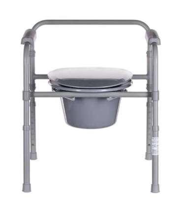 Folding toilet chair