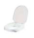 Toilet seat elevation cap with flap Etac HI-Loo 10 cm