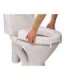 Toilet seat elevation cap with flap Etac HI-Loo 10 cm