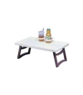 Bedside table for meals with handles