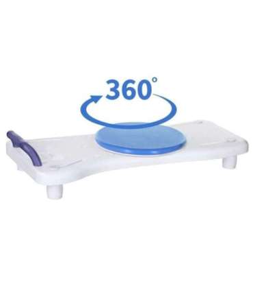 2-in-1 bath bench with rotating disc ACTIONMED
