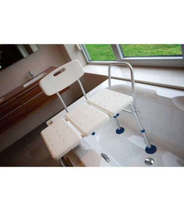 Vermeiren Kate Wheelchair bench with backrest White