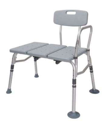 Bath bench with backrest, bath seat - BathTim