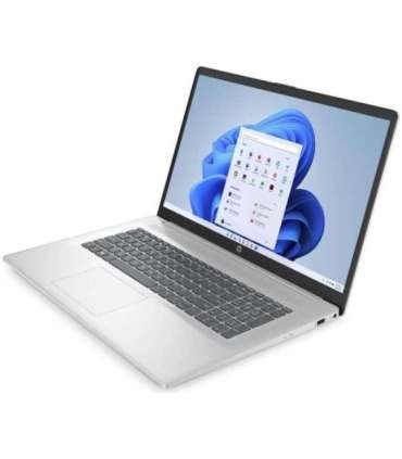 HP 17-CP2025D Ryzen 5 7520U 17.3" FHD IPS 8GB SSD512 BT Win11 Natural Silver (REPACK) 2Y