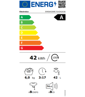 Washing machine ELECTROLUX EWS6426WE