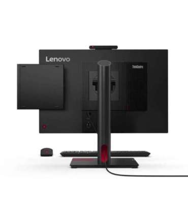Lenovo ThinkCentre M70q Gen 5 Intel® Core™ i3 i3-14100T 8 GB DDR5-SDRAM 256 GB SSD Windows 11 Pro Mini PC Black