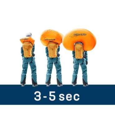 Deuter Alproof Lite 20 SL cinnamon/black - avalanche rucksack