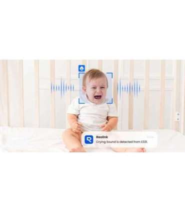 Reolink Smart Wi-Fi PT Indoor Security Camera E331 PTZ 5 MP F4mm/F1.6 H.264 Micro SD, Max. 512 GB