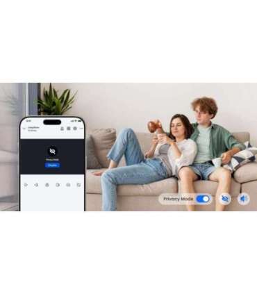 Reolink Smart Wi-Fi PT Indoor Security Camera E331 PTZ 5 MP F4mm/F1.6 H.264 Micro SD, Max. 512 GB