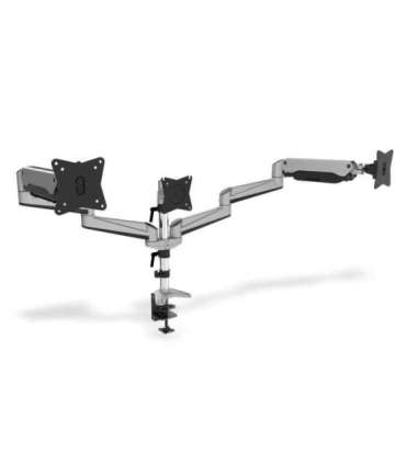 Digitus Desk Mount Triple Monitor Gas Spring Mount DA-90363 Adjustable Height, Tilt, Swivel 15-27 " Maximum