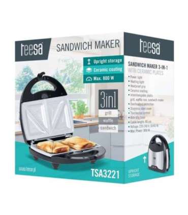 Teesa sandwich maker 3in1 Ceramic pads