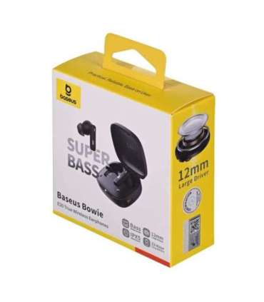 Baseus Bowie E20 Headset Wireless In-ear Calls/Music Bluetooth Black