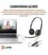 HP Poly Blackwire 3220 Stereo USB-C Headset +USB-C/A Adapter