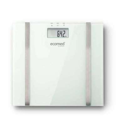 Ecomed BS-70E Rectangle White Electronic personal scale