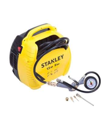 STANLEY Oil-Free Air Compressor AIR KIT OL 195, 1.1 kW, 8 bar