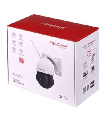 Foscam SD2X security camera Dome IP security camera Indoor & outdoor 1920 x 1080 pixels Wall