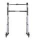 Aluminium rehabilitation tri-functional walker
