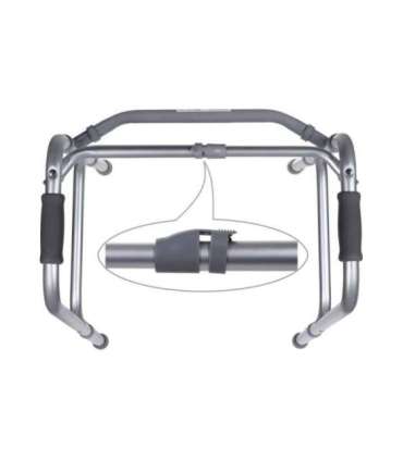 Aluminium rehabilitation tri-functional walker