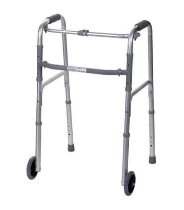 Aluminium rehabilitation tri-functional walker