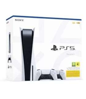 Konsola Sony PlayStation 5 Slim 1Tb white +2 kontrolery