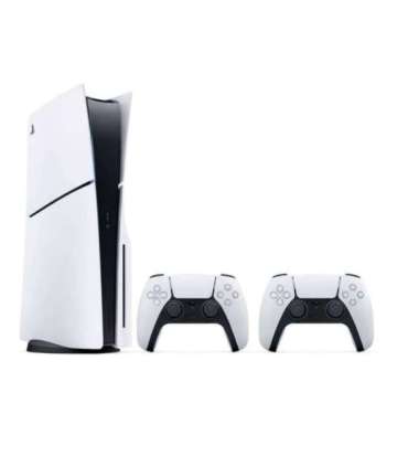Konsola Sony PlayStation 5 Slim 1Tb white +2 kontrolery