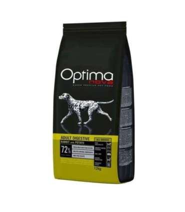 Optimanova Adult Digestive Rabbit with Potato 12kg