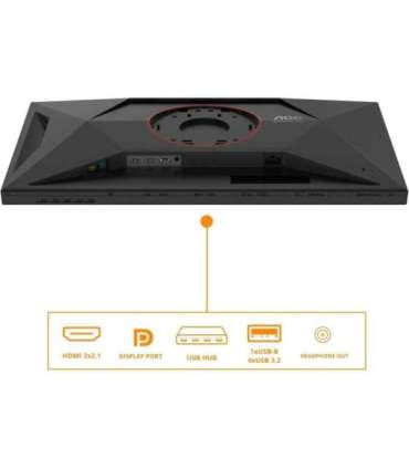AOC U27G4XM 27 " Fast IPS UHD 16:9 160 Hz 1 ms 3840 x 2160 pixels 1200 cd/m² HDMI ports quantity 1