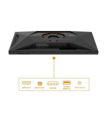 AOC U27G4XM 27 " Fast IPS UHD 16:9 160 Hz 1 ms 3840 x 2160 pixels 1200 cd/m² HDMI ports quantity 1